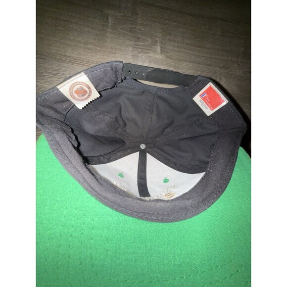 Vintage Minnesota North Stars Cap Hat Twins Enterprise NHL Black Snapback - Picture 9 of 9